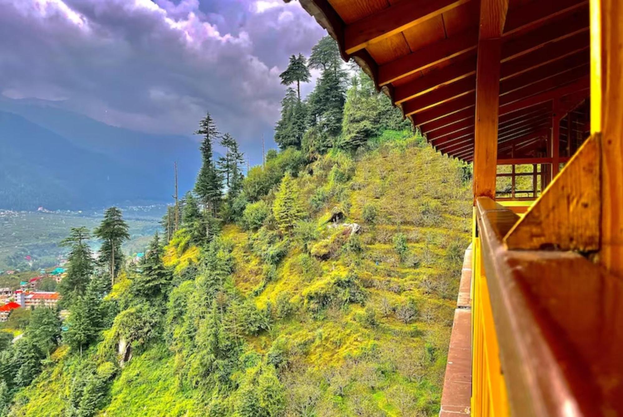 Goroomgo Hotel Bd Resort Manali - Excellent Stay With Family, Parking Facilities Exterior foto