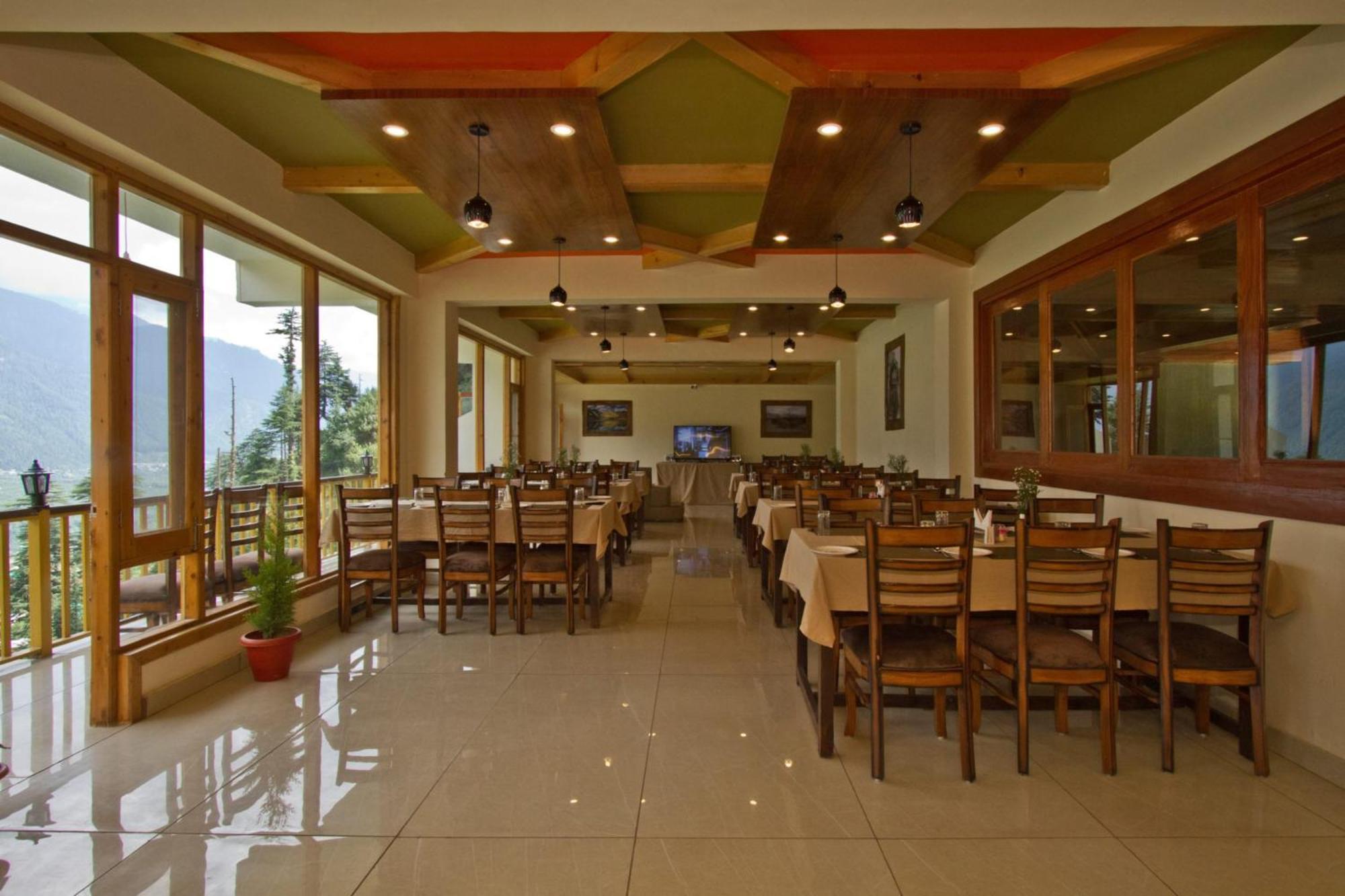 Goroomgo Hotel Bd Resort Manali - Excellent Stay With Family, Parking Facilities Exterior foto