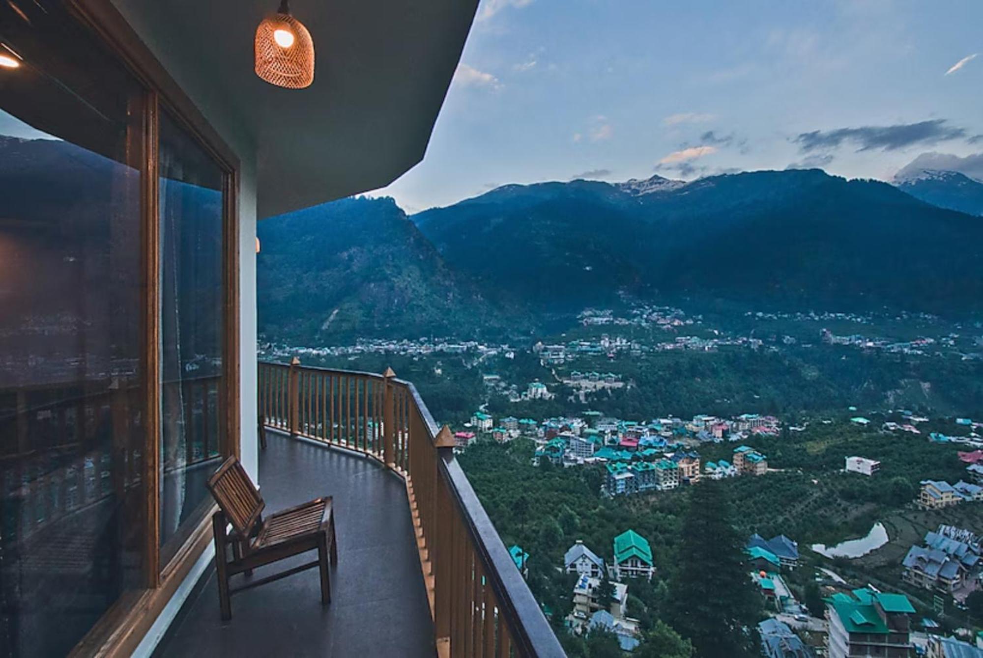 Goroomgo Hotel Bd Resort Manali - Excellent Stay With Family, Parking Facilities Exterior foto