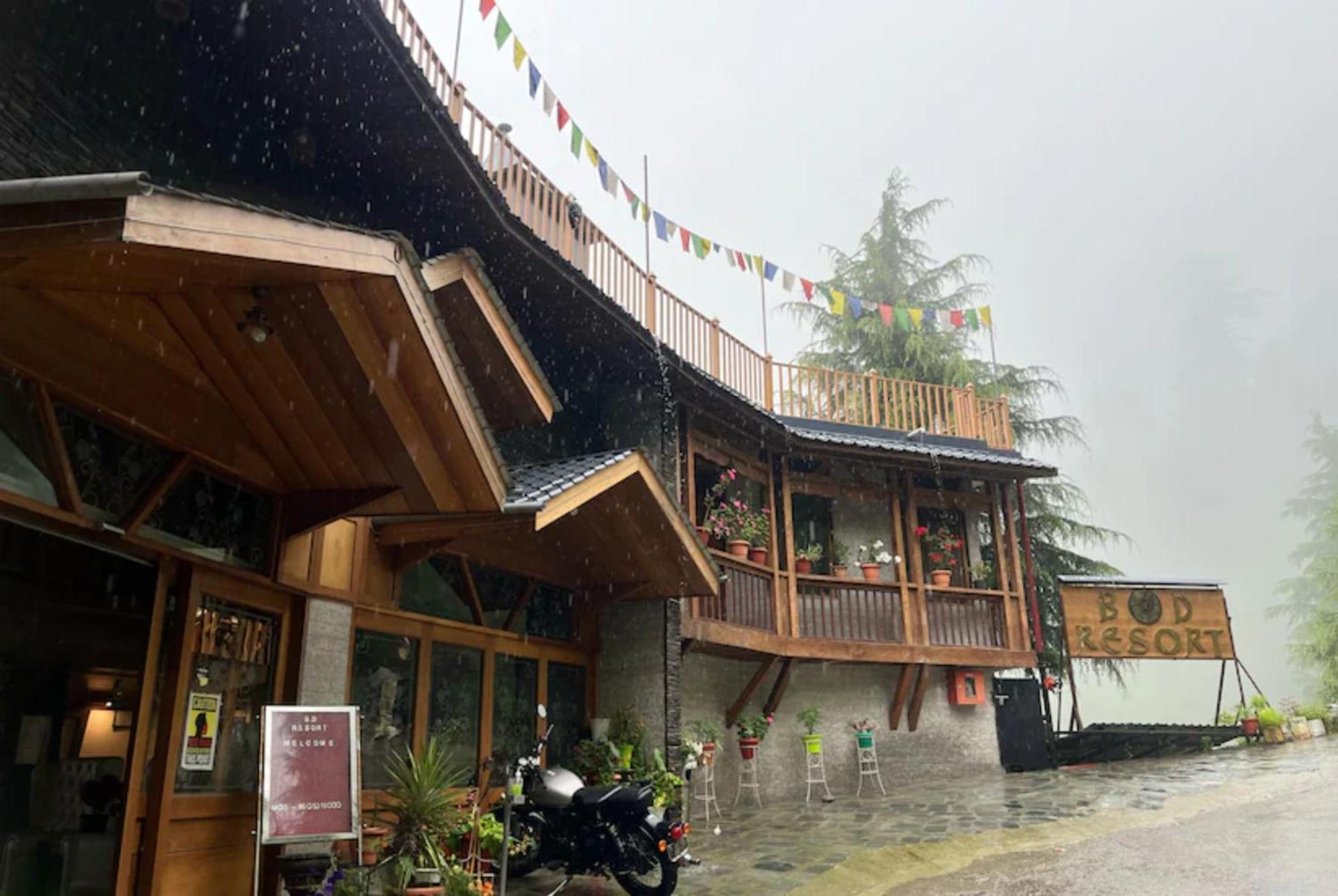 Goroomgo Hotel Bd Resort Manali - Excellent Stay With Family, Parking Facilities Exterior foto