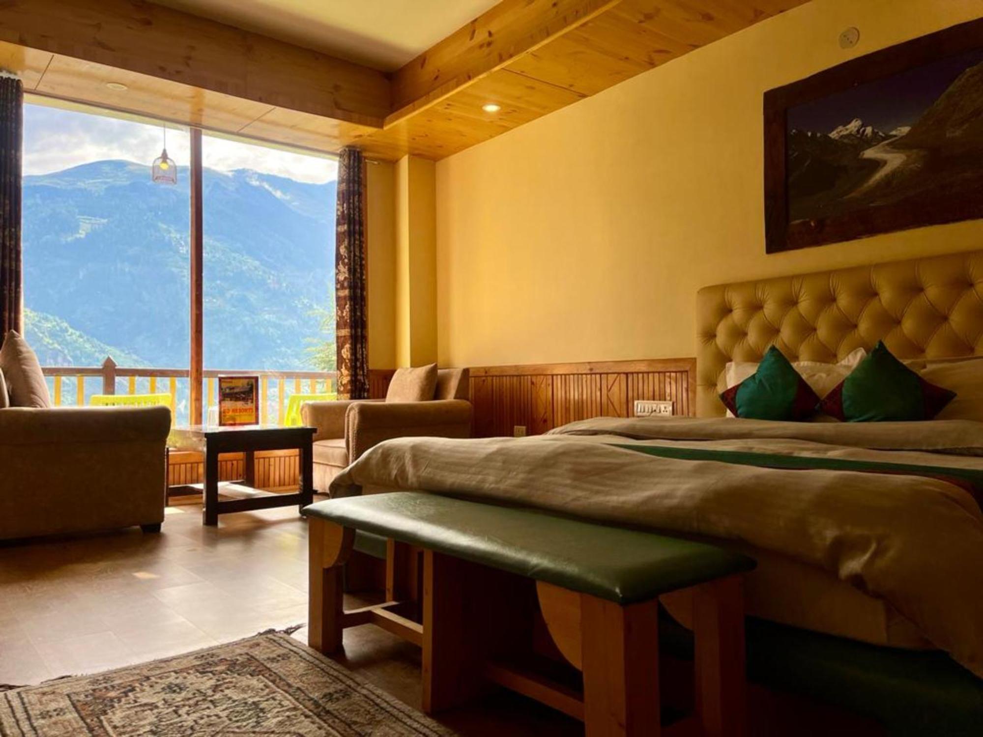 Goroomgo Hotel Bd Resort Manali - Excellent Stay With Family, Parking Facilities Exterior foto