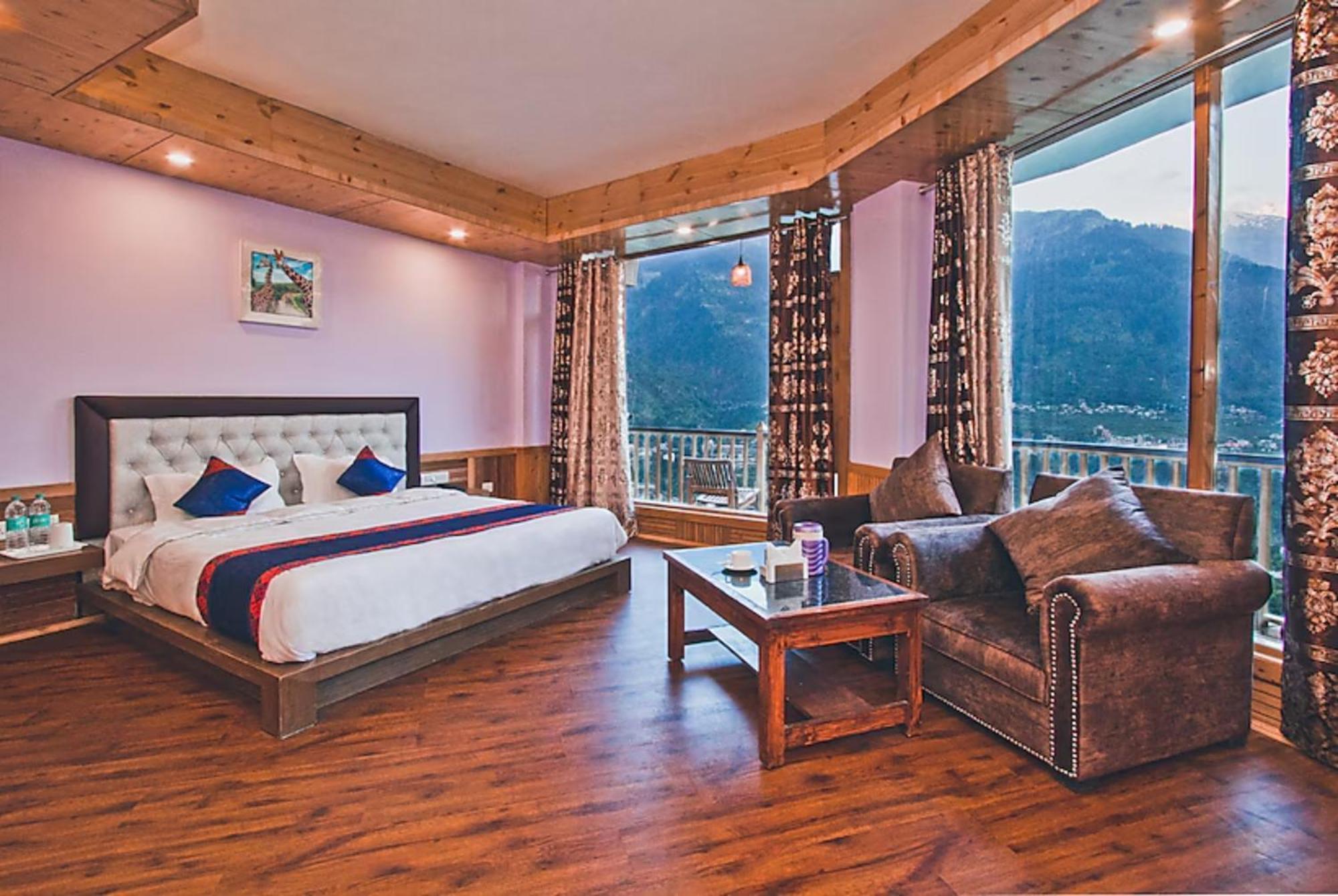 Goroomgo Hotel Bd Resort Manali - Excellent Stay With Family, Parking Facilities Exterior foto