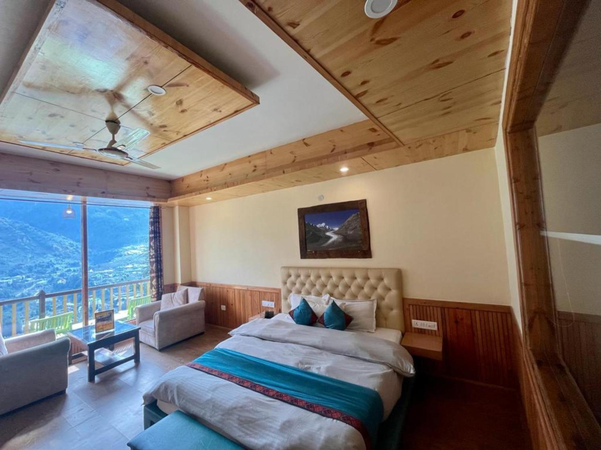 Goroomgo Hotel Bd Resort Manali - Excellent Stay With Family, Parking Facilities Exterior foto