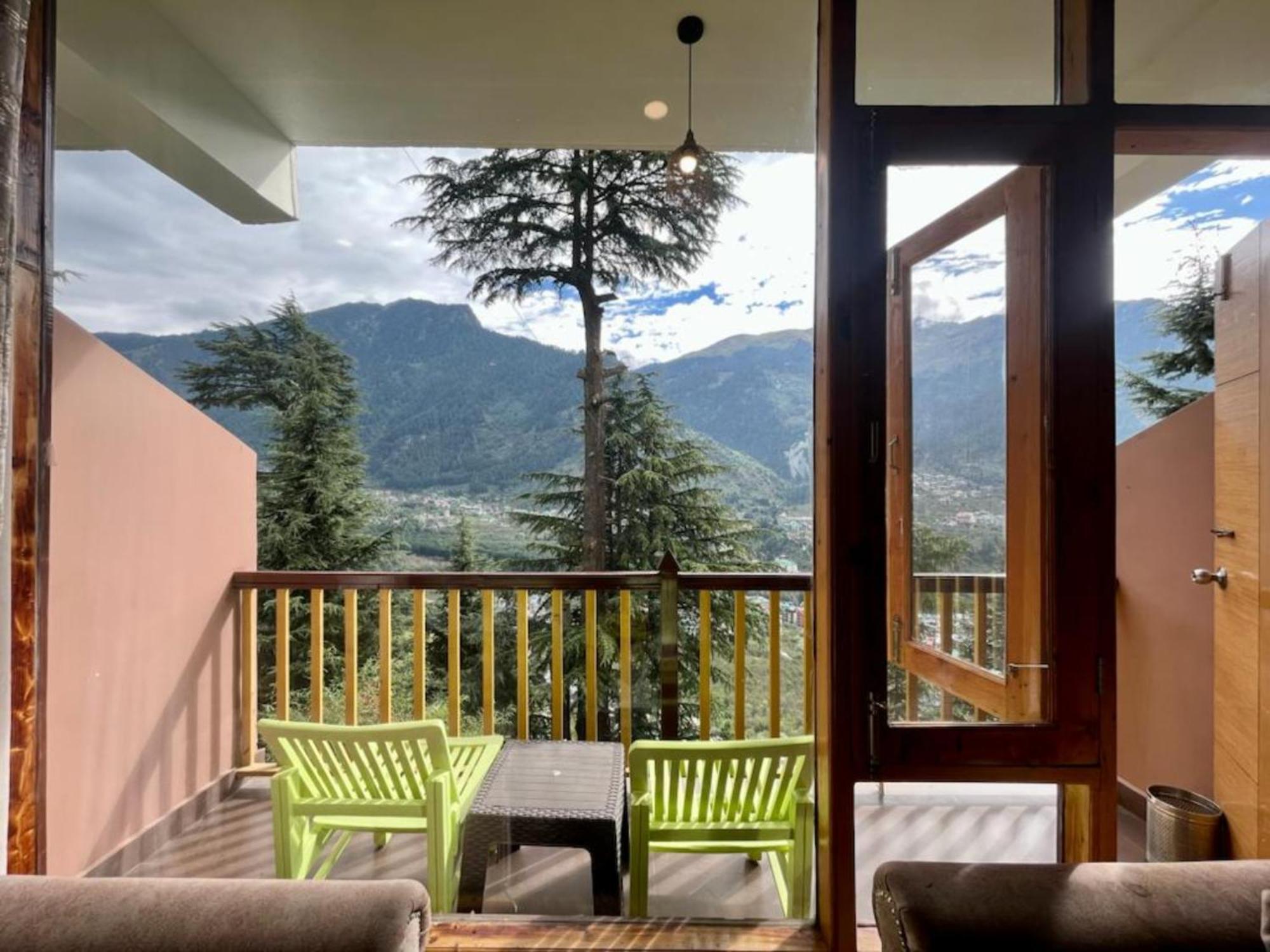 Goroomgo Hotel Bd Resort Manali - Excellent Stay With Family, Parking Facilities Exterior foto