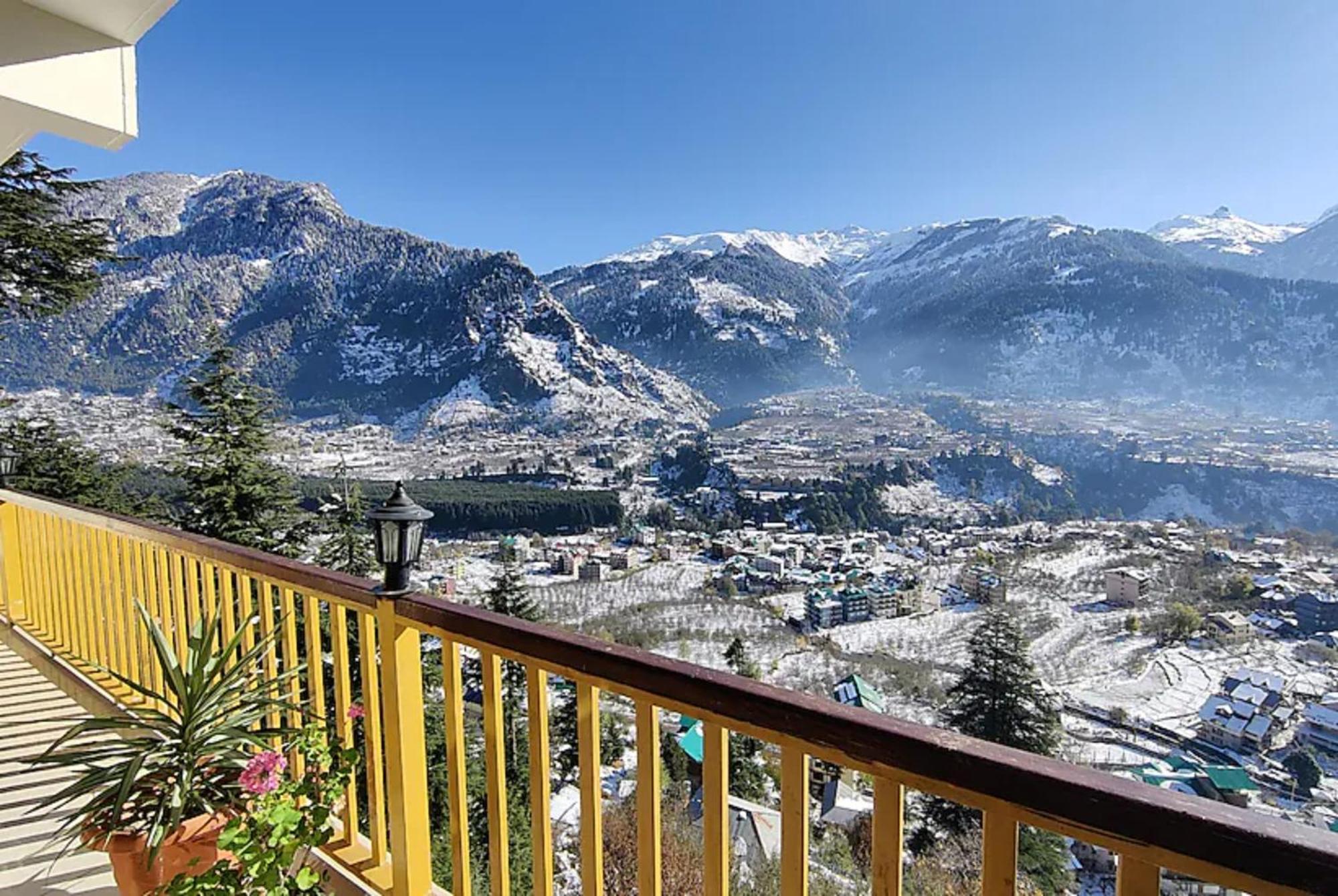 Goroomgo Hotel Bd Resort Manali - Excellent Stay With Family, Parking Facilities Exterior foto